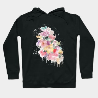 Abstract Flowers Hoodie